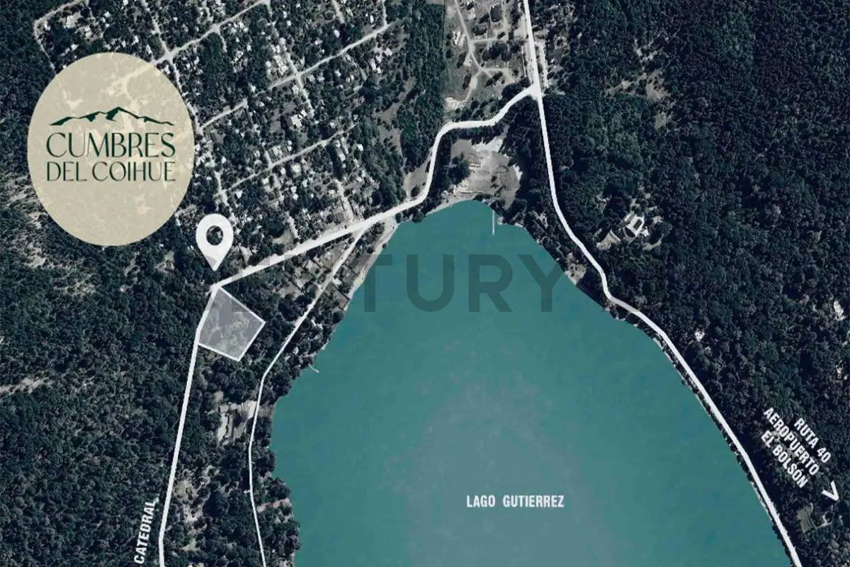 Ubicación de Cumbres del Coihue